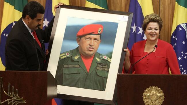 Dilma Rousseff y Nicolás Maduro. Foto: Associated Press - AP