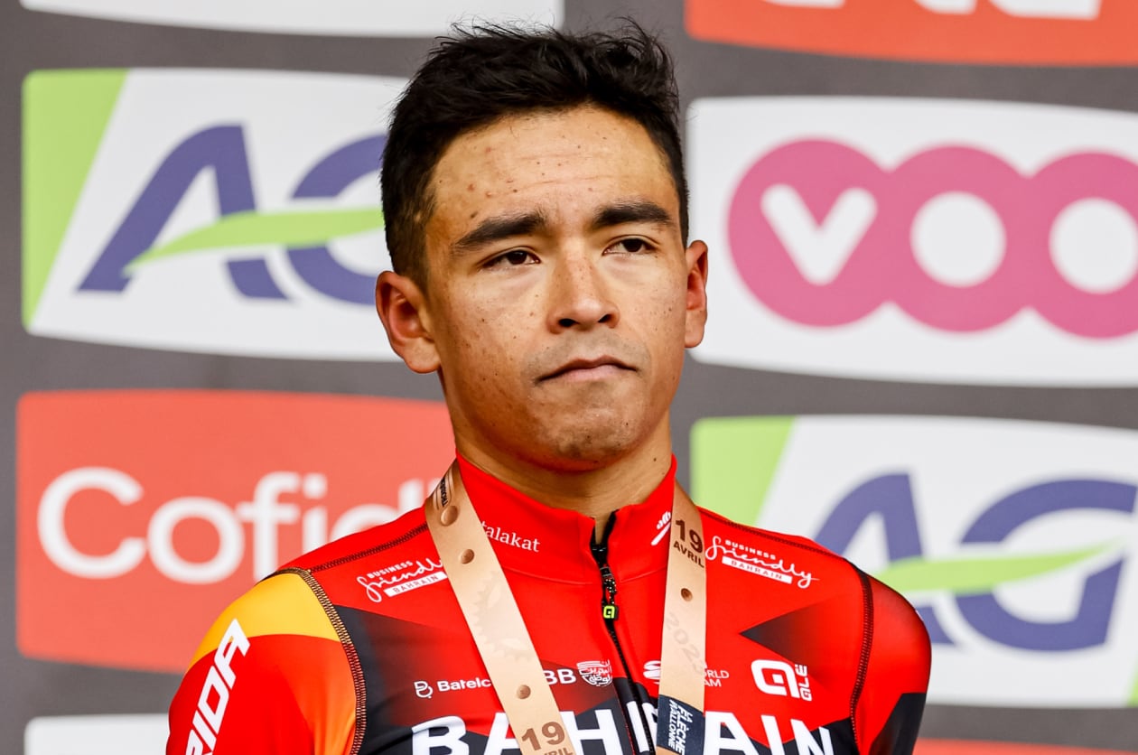 Ciclista colombiano Santiago Buitrago. Foto: EFE.