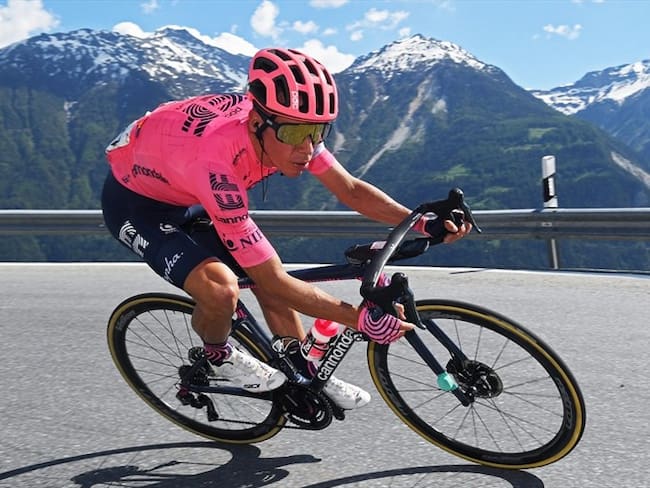 Rigoberto Urán, ciclista colombiano en el Tour de Francia 2021. Foto: Tim de Waele/Getty Images