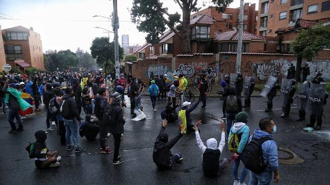 La Defensoría del Pueblo presentó un informe a la Fiscalía sobre las muertes en las manifestaciones. . Foto: Colprensa - Camila Díaz