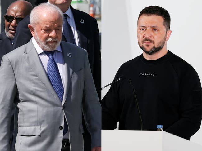 Lula da Silva y Zelenski | Fotos: GettyImages