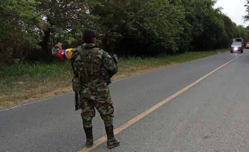 En esta zona del Cauca hay amplia presencia de la estructura Jaime Martínez. Crédito: Red de Apoyo Cauca.