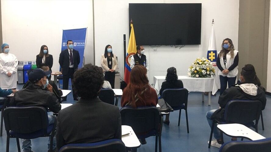 Entregan a su familia los restos de joven de Soacha relacionado con oferta laboral. Foto: Cortesía: Unidad de Búsqueda de Desaparecidos