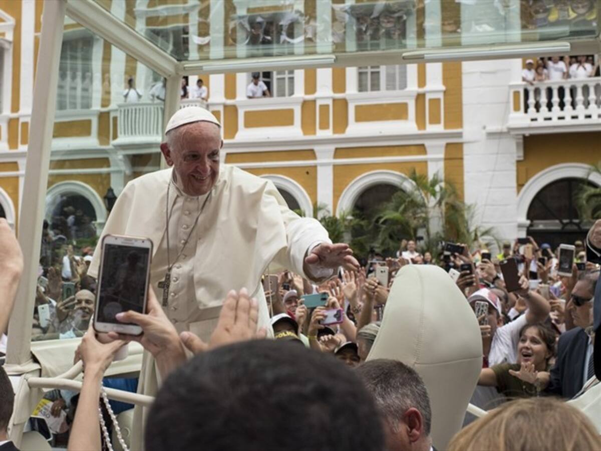 Ocupación hotelera en Cartagena durante la visita del papa Francisco fue del 73%