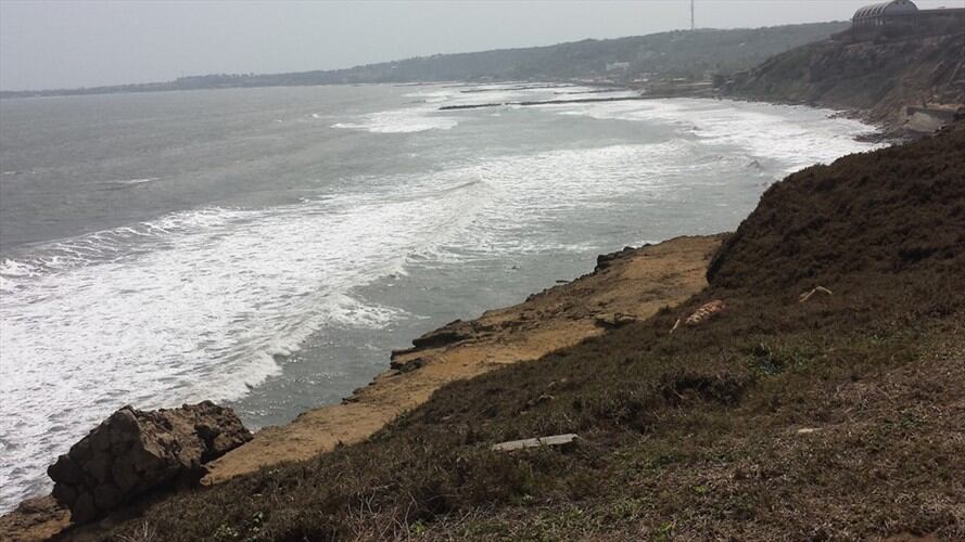 Emergencia por fuertes vientos en Santa Marta. Foto: Colprensa