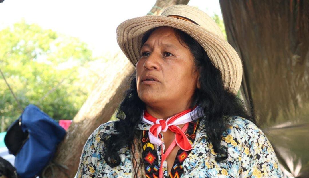 Senadora Aida Quilcué. Foto: Aida Quilcué