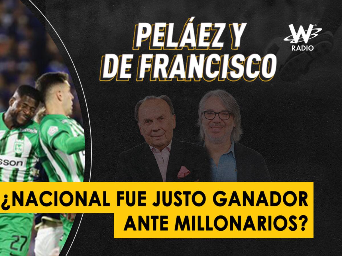 Escuche aquí el audio completo de Peláez y De Francisco de este 25 de julio de 2024