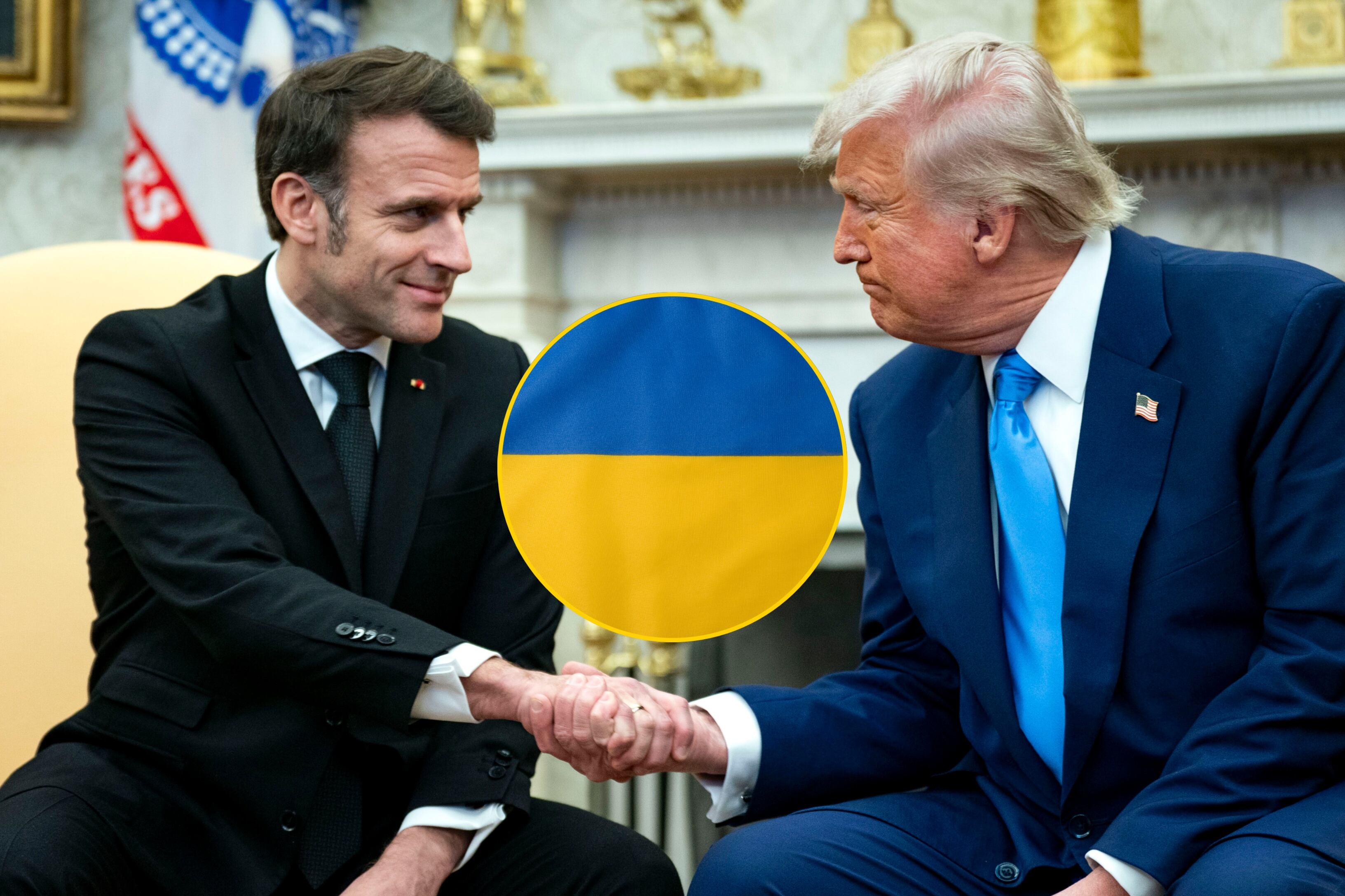 Emmanuel Macron y Donald Trump en Washington. GOTO: EFE/EPA/BONNIE CASH / POOL