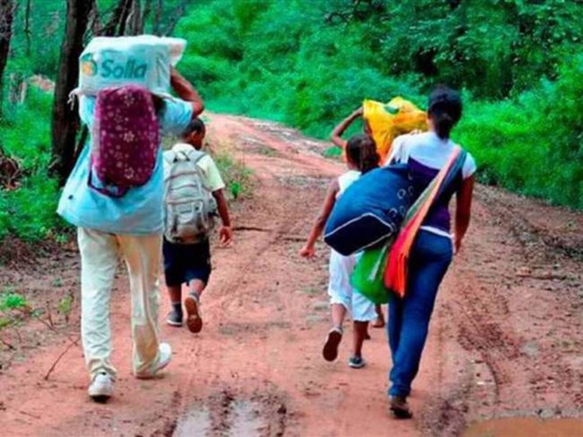 Chocó cerca de igualar el total de víctimas de confinamiento de todo el país en 2021