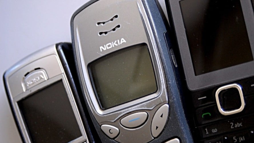 Foto ilustrativa de modelos de celulares Nokia. Foto: Getty Images/Francis Dean