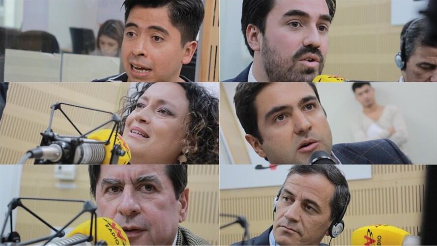 Invitados al debate W con Vicky Dávila. Foto: