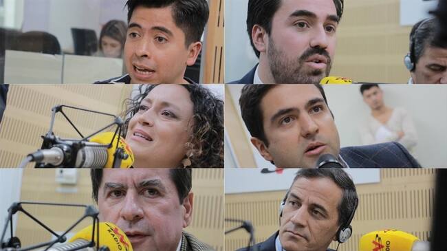 Invitados al debate W con Vicky Dávila. Foto: