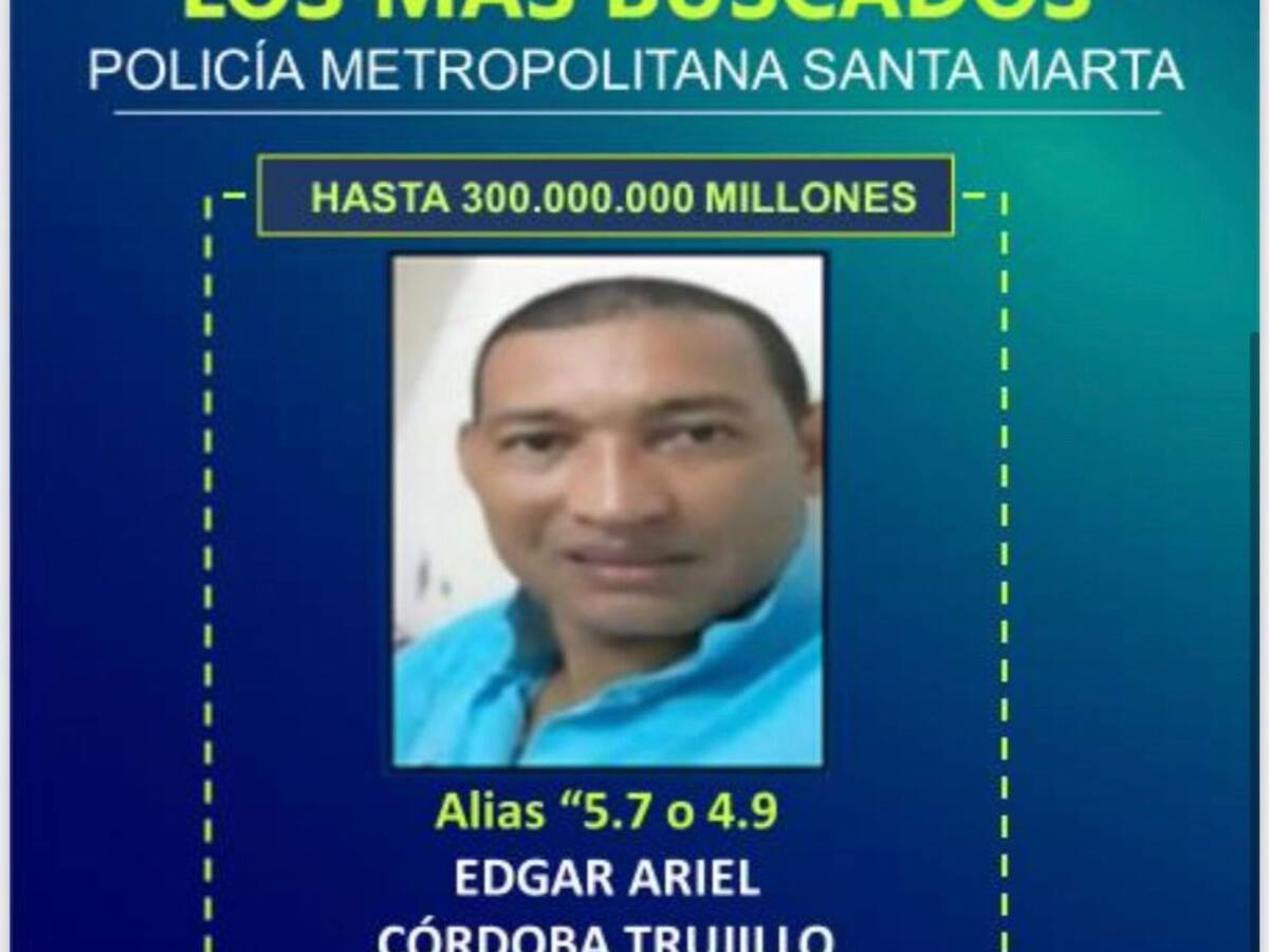 Ofrecen hasta $300 millones de recompensa para dar con la captura de alias ‘5-7′