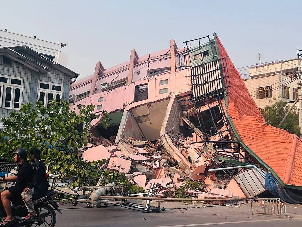Aún no se encuentran supervivientes en el edificio de Bangkok que colapsó por el terremoto