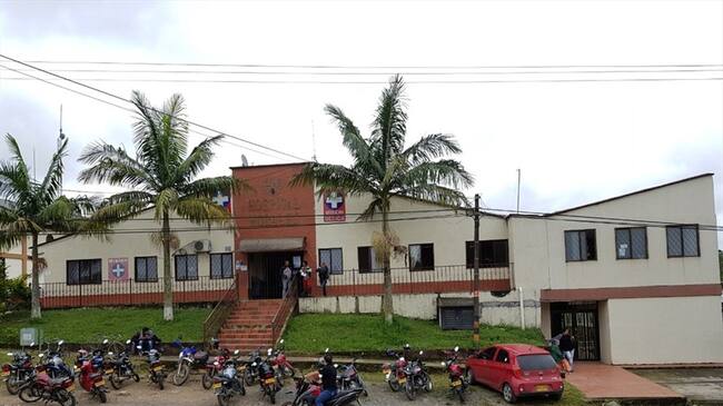 Las autoridades informaron que en el hospital de Morales los servicios han resultado afectados por los cierres viales . Foto: Cortesía