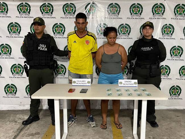 Cayeron cuatro presuntos extorsionistas en el Atlántico