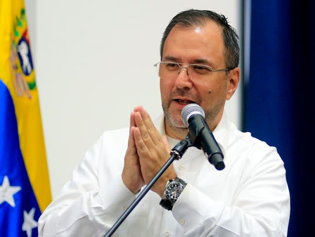 Ministro venezolano de Exteriores, Yván Gil Pinto. Foto: EFE/ Mario Caicedo