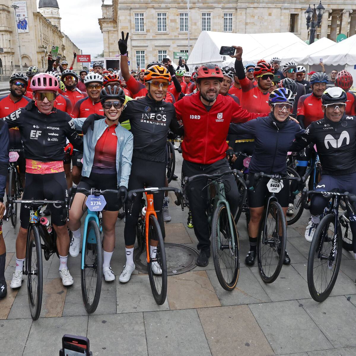 Bogotá vivió su primer Gran Fondo de Ciclismo con más de 5.500 participantes en las calles