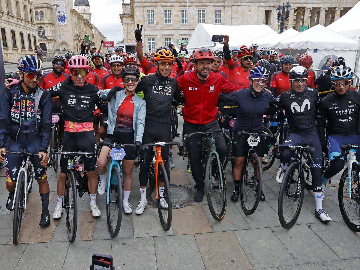 Bogotá vivió su primer Gran Fondo de Ciclismo con más de 5.500 participantes en las calles
