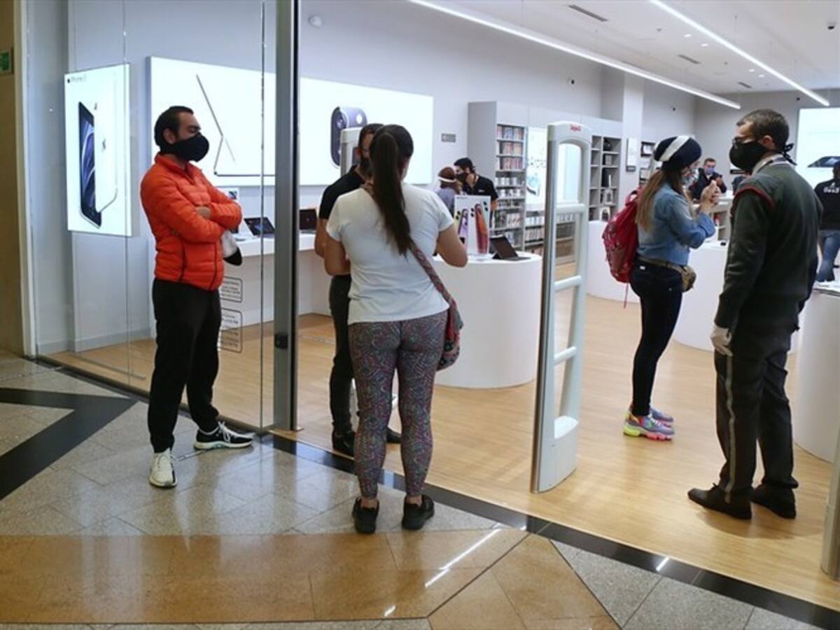 261 mil personas visitaron los cuatro centros comerciales esta semana en Bogotá