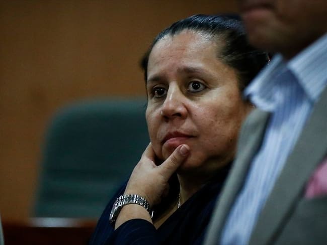 María del Pilar Hurtado cumple una condena de 14 años de prisión por su responsabilidad en el escándalo de las &#039;chuzadas&#039;. Foto: Colprensa / MAURICIO ALVARADO