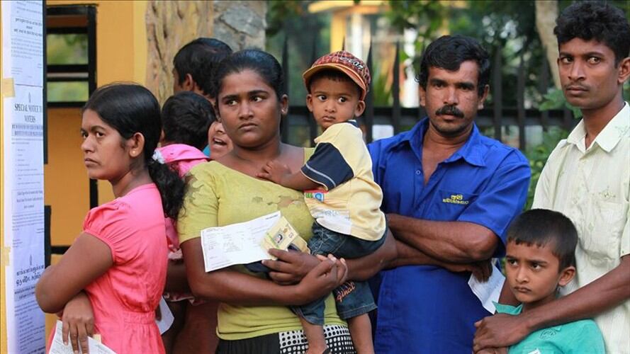 Elecciones en Sri Lanka. Foto: Agencia Anadolu