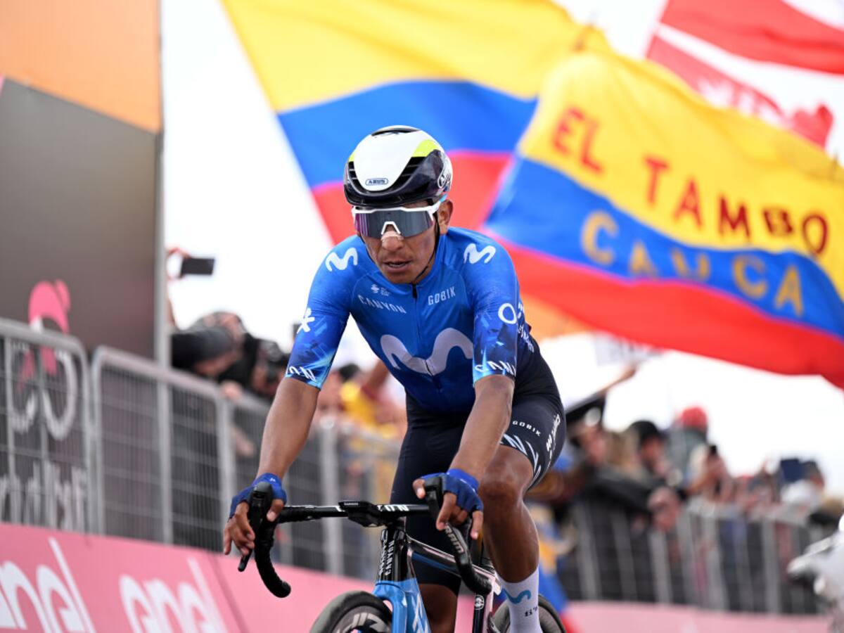 Motiva al equipo y a mi: Nairo Quintana tras ser segundo en la etapa 15 del Giro de Italia