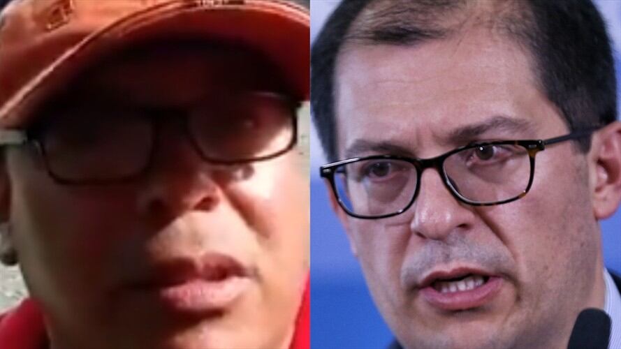 Camionero respondió al fiscal Francisco Barbosa por orden de extinción de dominio. Foto: Redes sociales / Colprensa - Camila Díaz