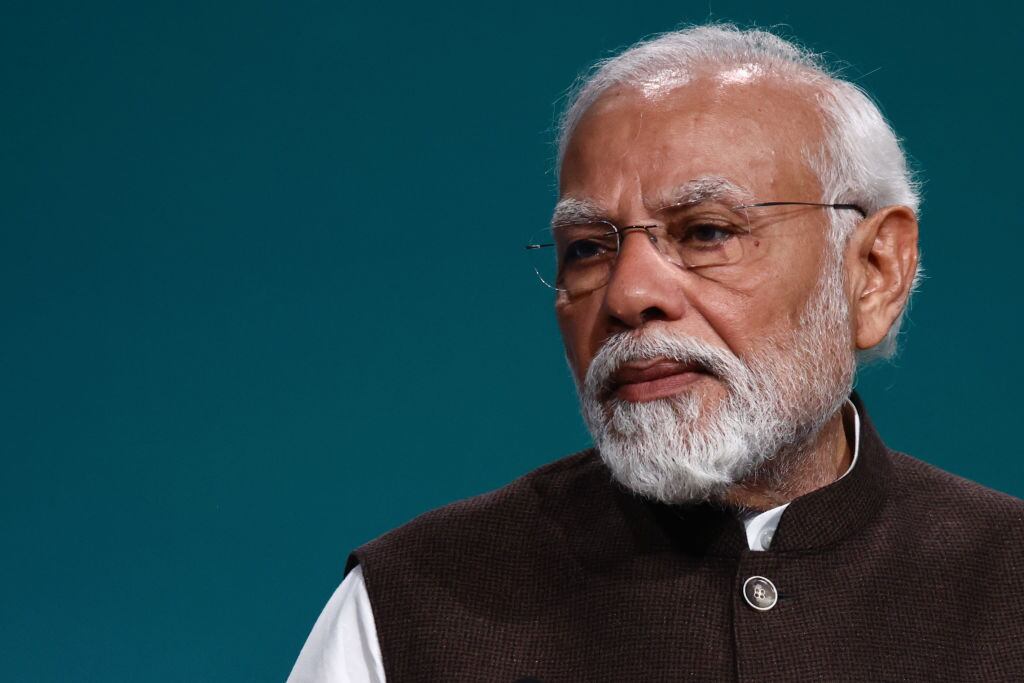 Narendra Modi. (Photo by Jakub Porzycki/NurPhoto via Getty Images)