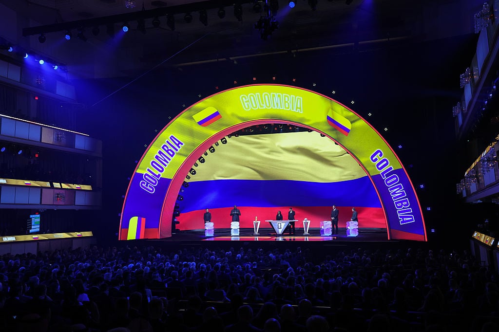 Colombia en el sorteo del Mundial 2026. Foto: Getty Images.