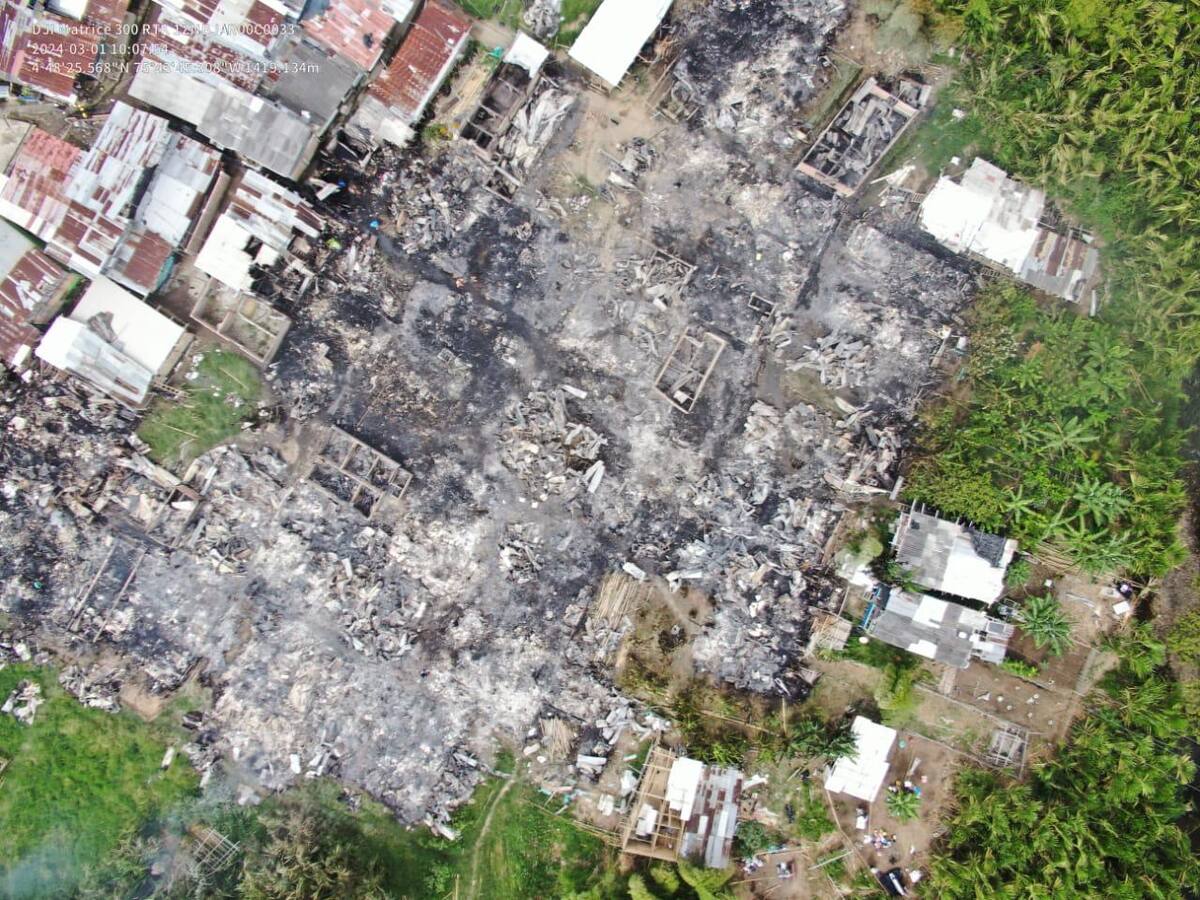 Declaran calamidad pública en Pereira para atender a más de 400 damnificados por incendio