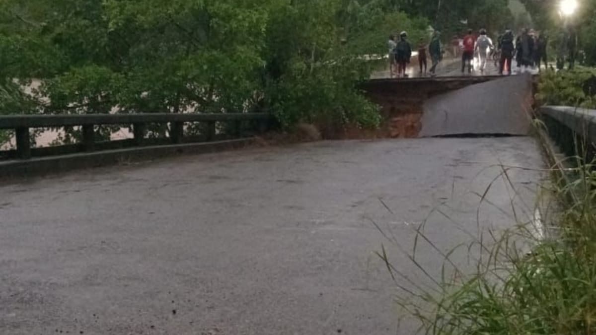 Emergencia en Tierralta: cerca de 50 comunidades estarían incomunicadas por el colapso de un puente