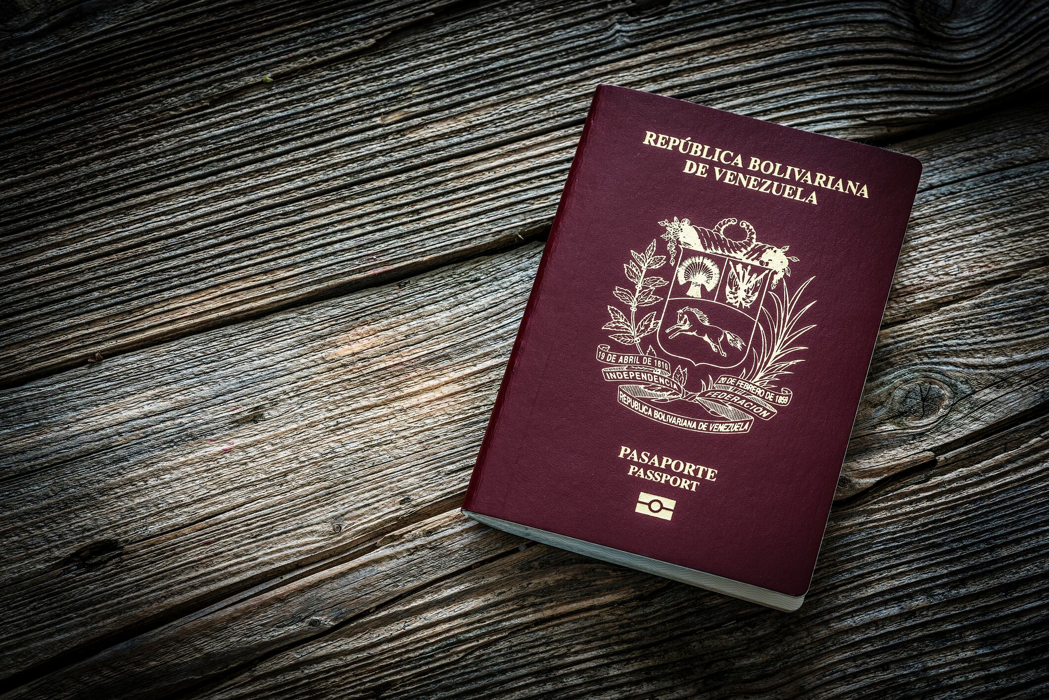 Pasaporte Venezuela. Foto: Getty Images