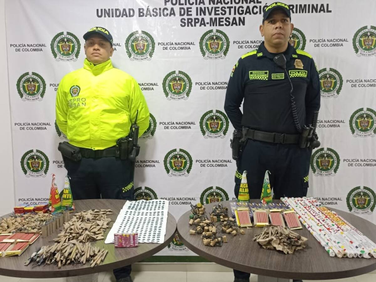 Autoridades incautaron 2.550 gramos de pólvora en la ciudad de Santa Marta
