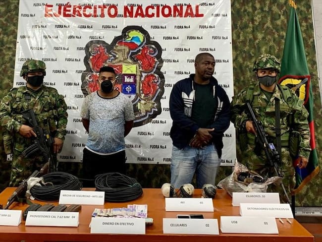 Según el Ejército, alias Dago asumió el mando de esta disidencia tras la captura de alias El Gordo James . Foto: Ejército Nacional