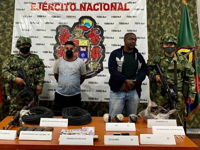 Según el Ejército, alias Dago asumió el mando de esta disidencia tras la captura de alias El Gordo James . Foto: Ejército Nacional