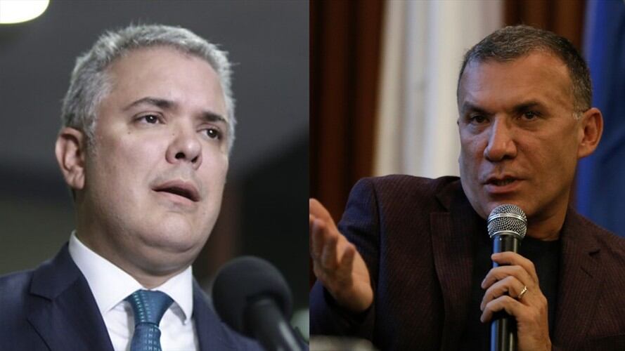 la Fiscalía anunció que imputará cargos a dos hombres por su relación con las intimidaciones a Duque y Barreras. Foto: Colprensa