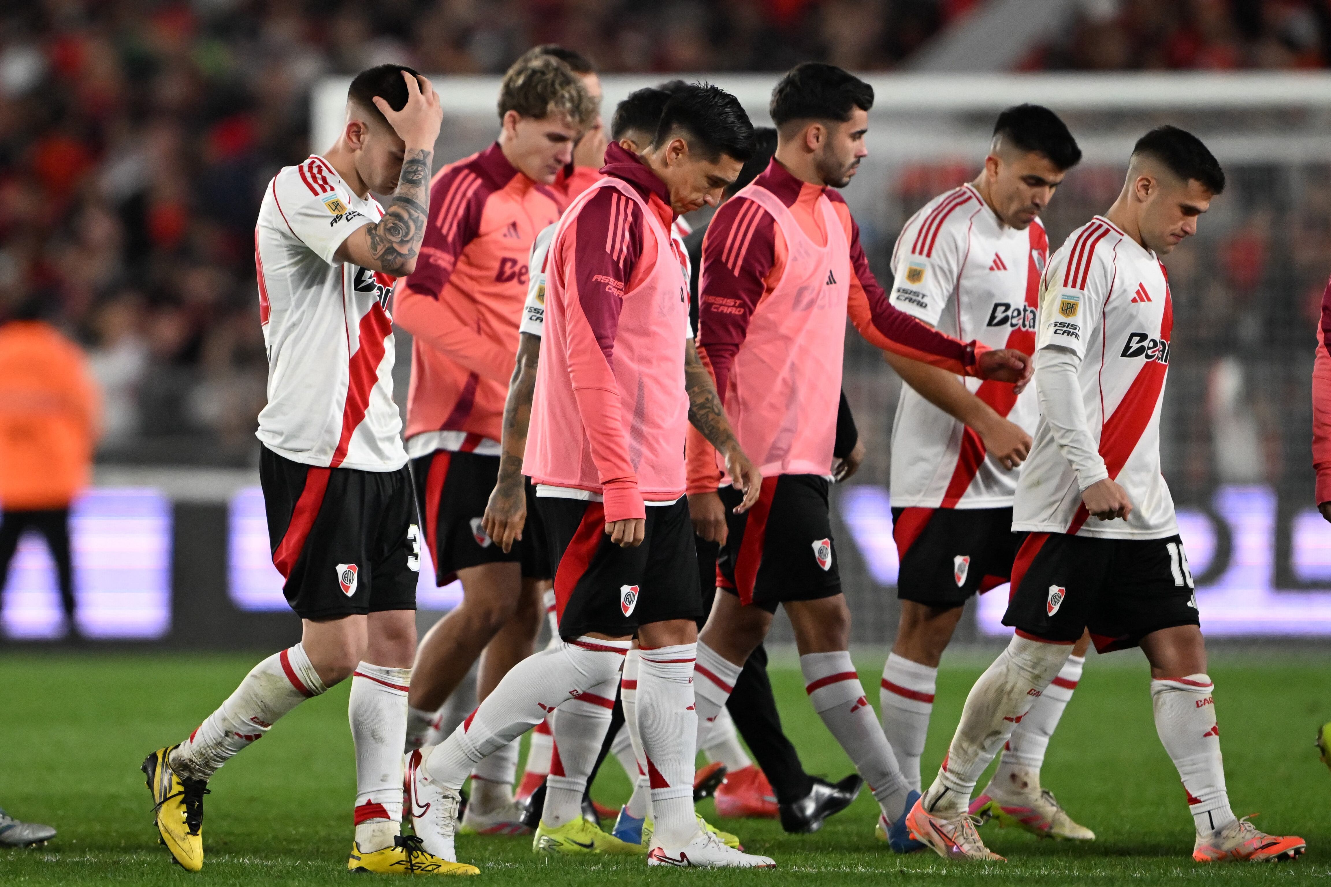 River Plate cayó eliminado ante Platense en el Apertura argertino. (Photo by Luis ROBAYO / AFP)