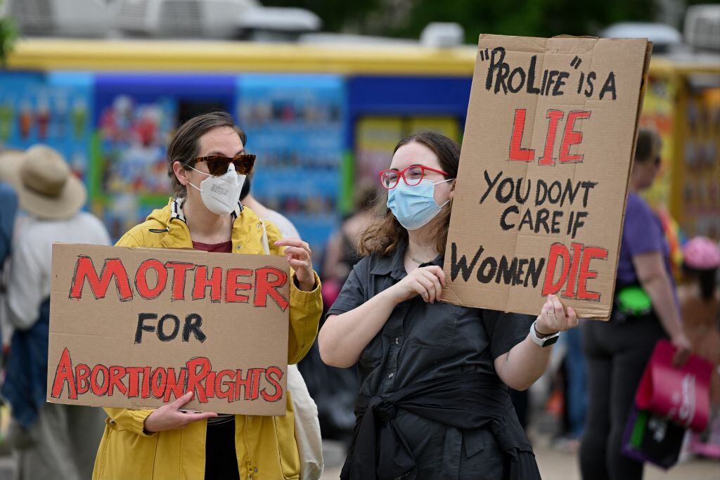 Marrchas en Estados Unidos por el aborto legal. Crédito: GettyImages