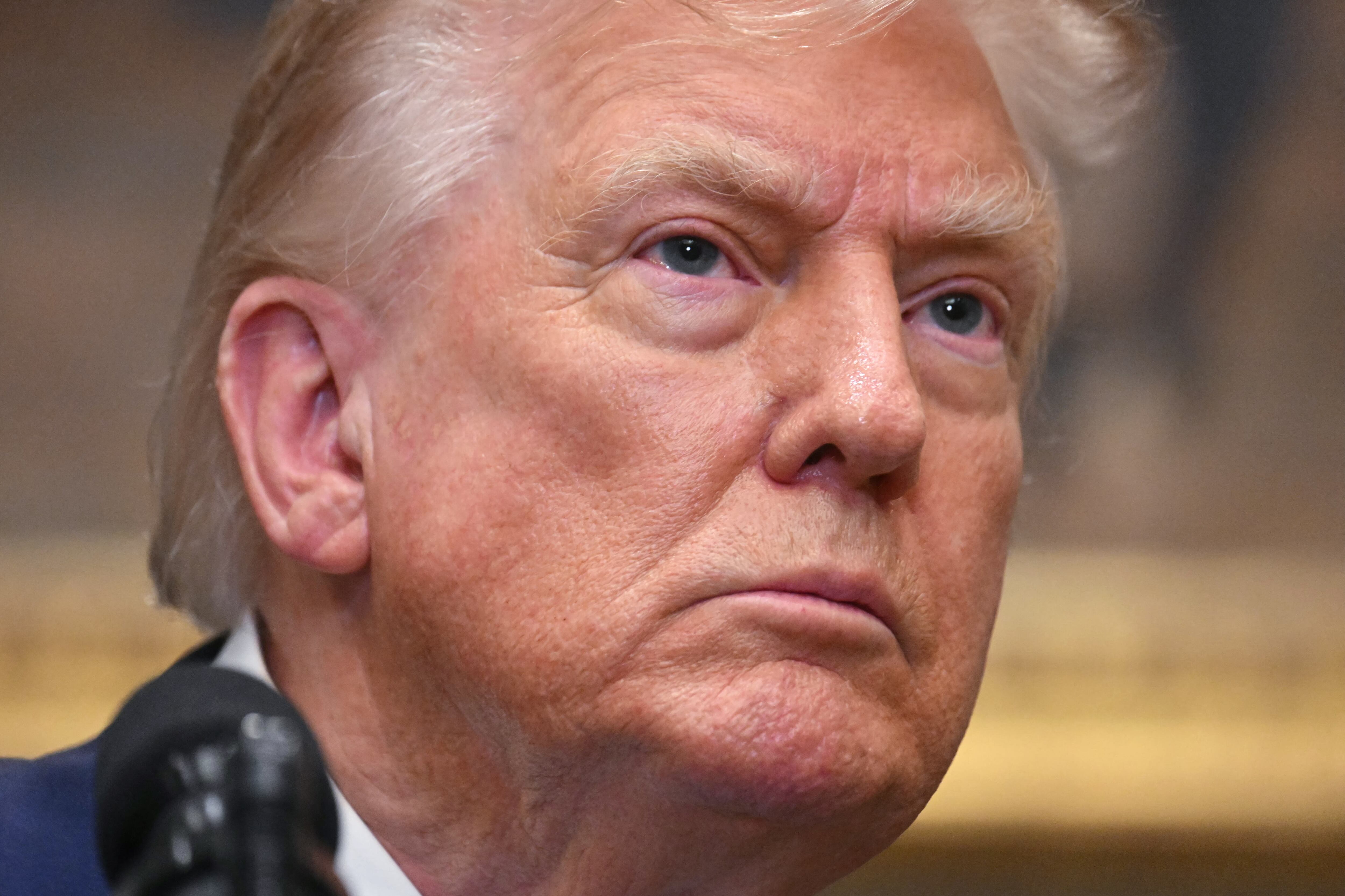 El presidente de Estados Unidos, Donald Trump, habla antes de firmar la Ley de Reforma del Programa de Préstamos para Viviendas VA en la Sala Roosevelt de la Casa Blanca, en Washington D.C., el 30 de julio de 2025. (Foto de Jim WATSON / AFP) (Foto de JIM WATSON/AFP vía Getty Images)