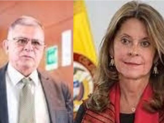 Rodrigo Granda y Marta Lucía Ramírez. Foto: Colprensa