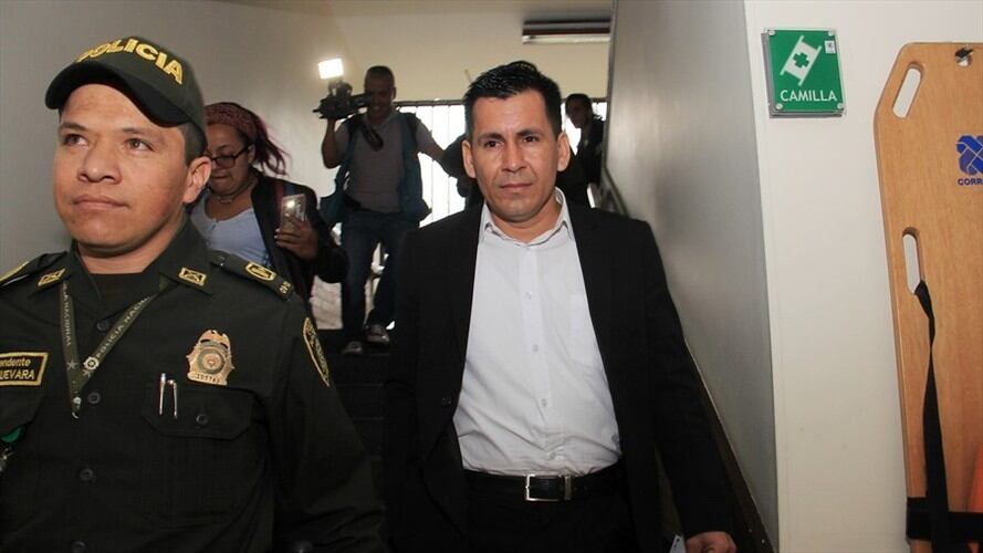 Se emitió sentido de fallo condenatorio contra el patrullero de la Policía Nacional Néstor Julio Rodríguez Rúa. Foto: Colprensa / ÁLVARO TAVERA