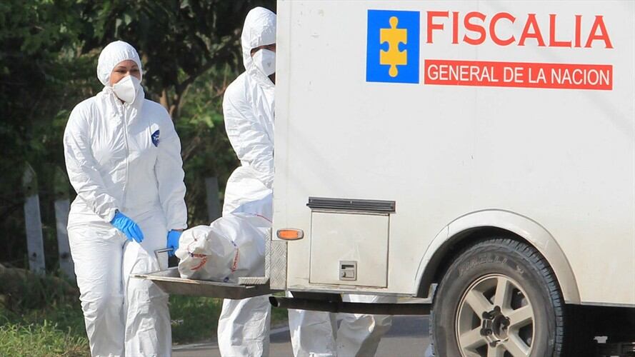 El Cuerpo Técnico de Investigación, CTI, de la Fiscalía General de la Nación realizó los actos urgentes . Foto: Archivo Colprensa