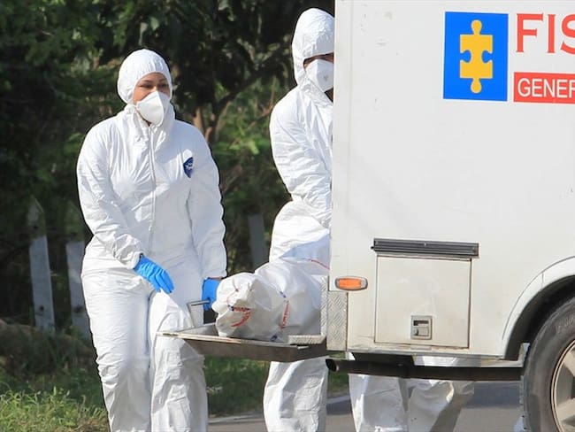 El Cuerpo Técnico de Investigación, CTI, de la Fiscalía General de la Nación realizó los actos urgentes . Foto: Archivo Colprensa