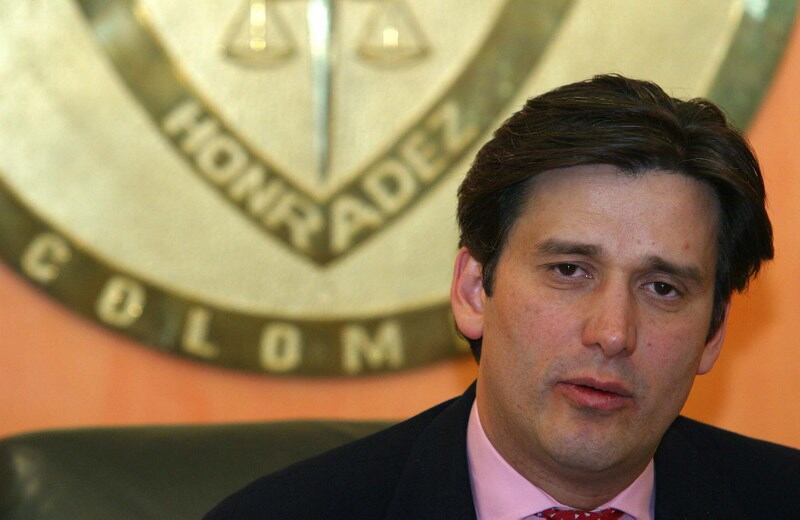 FOTO #62 (HORIZONTAL) FO5062BOGOTA, 15-MAYO-2009 (COLPRENSA-ARCHIVO).-ANDRES MAURICIO PEÑATE GIRALDO, EX DIRECTOR DEL DEPARTAMENTO ADMINISTRATIVO DE SEGURIDAD. EL 22 DE NOVIEMBRE DE 2006 FUE NOMBRADO POR EL PRESIDENTE DE LA REPUBLICA, ALVARO URIBE, EN REEMPLAZO DEL CUESTIONADO JORGE NOGUERA. EN ESE MOMENTO PEÑATE SE DESEMPEÑABA COMO VICEMINISTRO DE DEFENSA
