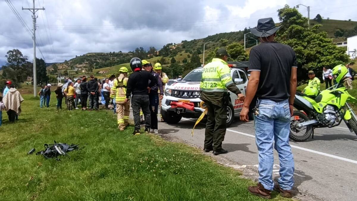Murió el ciclista colombiano Germán Chaves tras ser arrollado por un camión