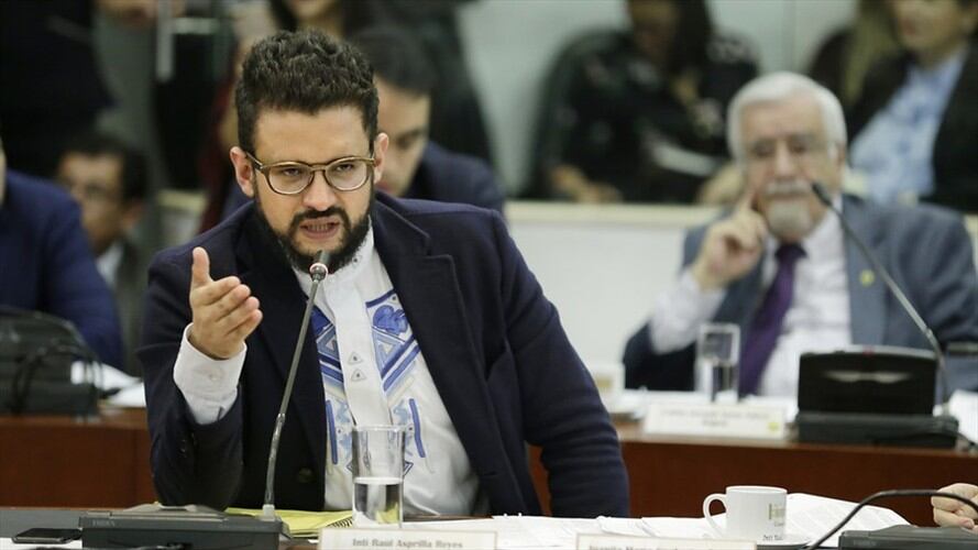 Congresista de la Alianza Verde, Inti Asprilla. Foto: Colprensa - Sergio Acero