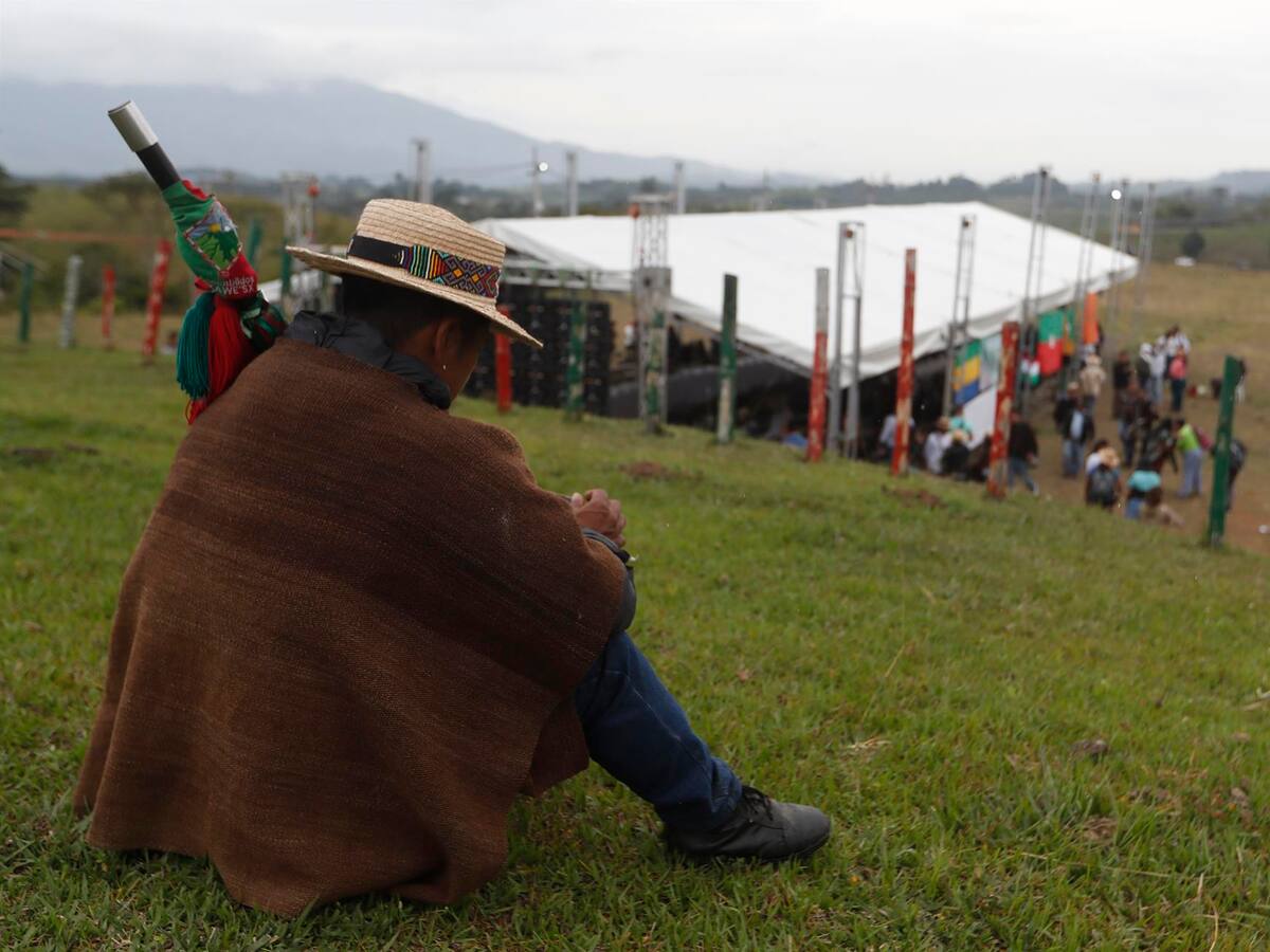 Desde hace 23 años, la institucionalidad no llegaba al Cauca: Feliciano Valencia