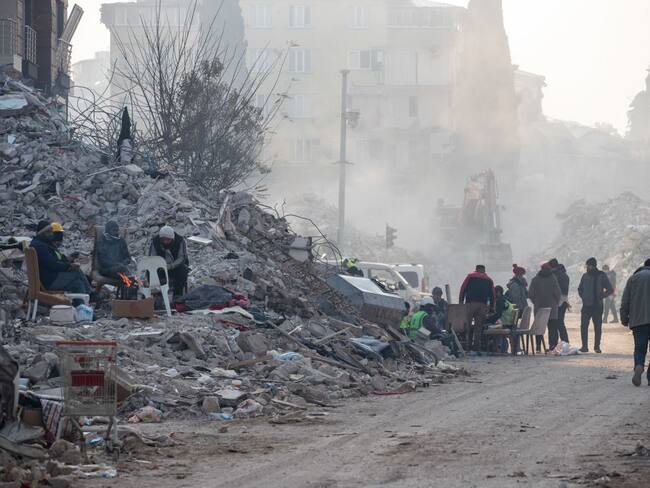Terremotos en Turquía. 13 de febrero 2023. Foto: Burak Kara/Getty Images.