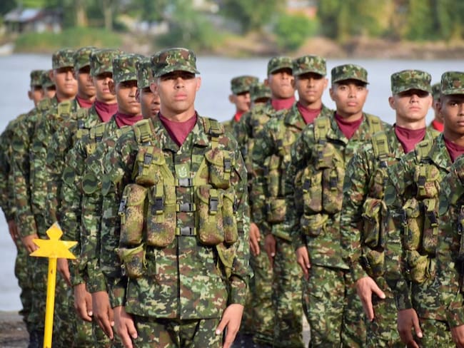 Soldados del Ejército imagen de referencia. Foto: Suministrada.
